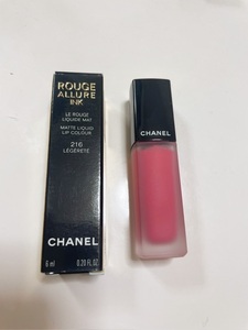 * unopened unused * Chanel rouge Allure ink 216re gel te( limitation color )