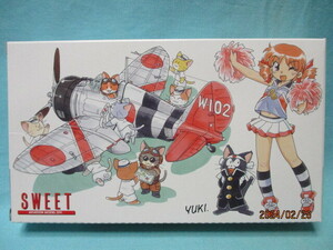 2機入り 1/144 SWEET 九六艦戦 空戦訓練特別塗装 九六式四号艦上戦闘機(A5M4) 未開封/現状品 定形外220円 エフトイズ スウィート