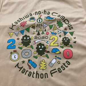 柏の葉キャンパス　マラソンフェスティバル　2020 大会配布Tシャツ　Mサイズ
