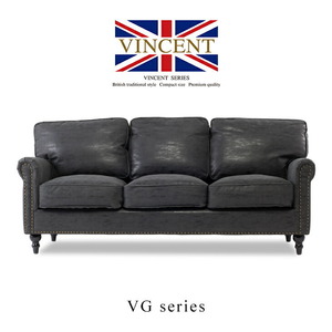  диван диван 3 местный . диван под старину три человек Cesta - поле compact Британия угольно-серый кожзаменитель vi n цент VG3P71K