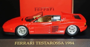 【ローダウン】Ж イクソ 1/43 フェラーリ テスタロッサ FERRARI TESTAROSSA 1984 ixo カスタム コーティング済 Ж 【委託】 Enzo F40 F50