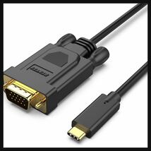 【開封のみ】BENFEI ★0.9m USB C - VGA ケーブル、USB Type-C - VGA ケーブル [Thunderbolt 3/4 互換] iPhone 15 Pro/Max、MacBook Pro_画像1