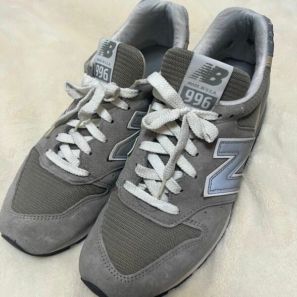 new balance ニューバランス M996 USA 27cm グレー スニーカー