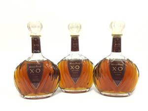 サントリー XO デラックス 3本セット 700ml (110) 重量番号:6