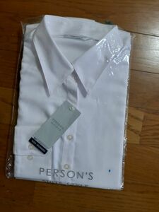 新品シャツ白person'sパーソンズ長袖レディース