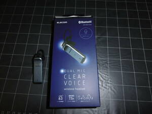  Elecom Bluetooth headset двойной шум отмена ( gun металлик ) LBT-HS60