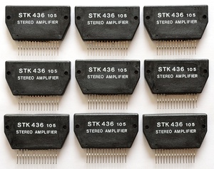 【サンヨー ステレオアンプIC STK436 9点セット②】未使用品