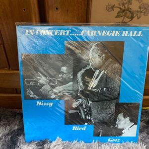 LPレコード★洋楽★IN CONCERT ...CARNEGIE HALL★BIRD...DIZZY...GETZ★レコード大量出品中　　★見本盤★