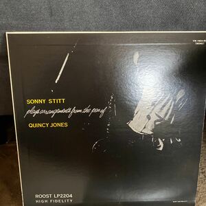 LPレコード★洋楽jazz★Sonny Stitt★ Sonny Stitt plays from the pen of Quincy Jones★レコード大量出品中★