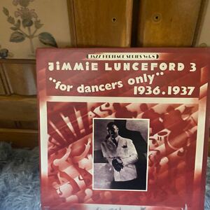 LPレコード★JAZZ★JAZZ HERITAGE ★JIMMIE LUNCEFORD ＆ His Orchestra★JAZZレコード大量出品中★まとめ買いがお得★この機会に是非