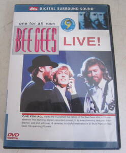 輸入盤DVD BEE GEES/ONE FOR ALL TOUR LIVE ビージーズ ワン・フォー・オール・ツアー ライヴ