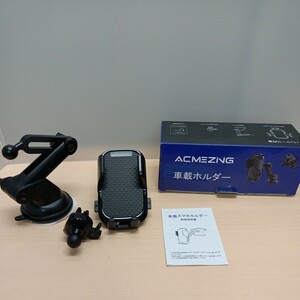 y022903e スマホホルダー 車 ACMEZING 車載ホルダー クリップ式