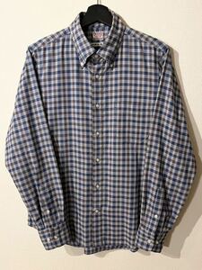 McGREGOR Budge Dragon / 長袖ボタンダウンチェックシャツ / SIZE:L /MADE IN JAPAN /マクレガー バッジドラゴン / 日本製 / OLD オールド