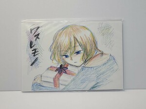 声優　松井恵理子　ポストカードセット　バースデイ・ファースト・ライブ「Rainbow Days」　イラスト　アーティスト　グッズ