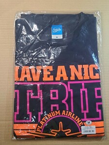 小倉唯 TシャツA ネイビー Mサイズ 「小倉唯 LIVE TOUR『Platinum Airline☆』」　声優　ライブ　グッズ　衣類　Navy　カラー