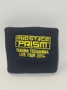 寺島拓篤 リストバンド 「TAKUMA TERASHIMA LIVE TOUR 2014 2nd STAGE ”PRISM”」　声優　ライブ　グッズ　