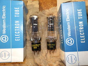  popular vacuum tube! new goods unused Western 300B 7213.7626. 2 pcs set.