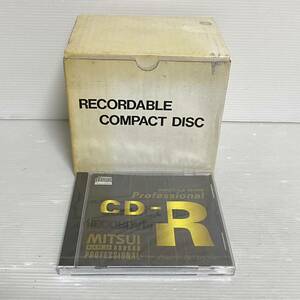 【未開封新品】MITSUI CD-R GOLD Professional PRINTABLE 650MB 10枚セット 元箱入り 貴重品