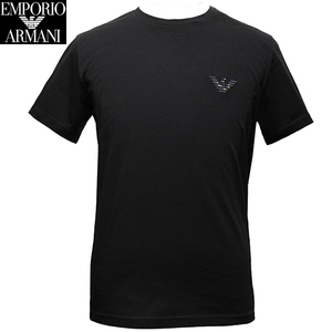 エンポリオ アルマーニ Tシャツ メンズ 半袖 ティーシャツ カットソー サイズS EMPORIO ARMANI BEACHWEAR 211818 4R483 00020 新品