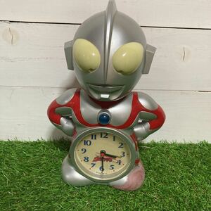 ウルトラマンおしゃべり音声目覚まし時計　ジャンク品　ウルトラマン JF336 1966 円谷プロ　昭和レトロ