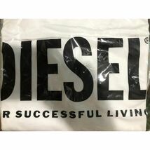 DIESEL Tシャツ L ロゴ　半袖　ホワイト ディーゼル_画像2