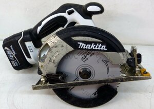 ☆makita マキタ 165mm 充電式マルノコ【HS630D】14.4V/3.0Ah バッテリー1個付 USED品☆