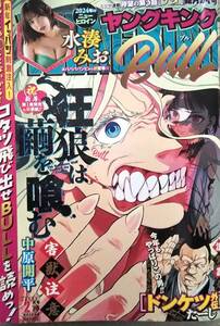 【2024年2月号★ヤングキングBULL★送料135円～】水湊みお/狂狼は繭を喰む/ドンケツ外伝/ナダ/朝食会/大親友/湯煙スナイパー鼓動編