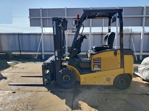 Komatsu FE25H-1 電動式 forklift 充電器 美品 202009製 サイドシフト 回転included CFR254 Battery良好 稼働少 FEシリーズ H仕様 