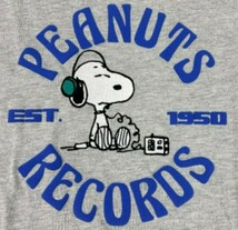 即決 スヌーピー メンズロングスリーブTシャツ【M】新品タグ付き SNOOPY Peanuts ロンT 長袖Tシャツ_画像3