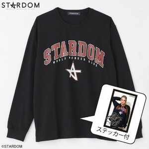 即決 スターダム STARDOM メンズ ロングスリーブTシャツ【LL】新品タグ＆シール付き ジュリア ロンT 長袖Tシャツ 2L