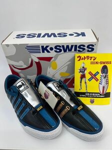 【未使用】k.swiss ウルトラマン コラボ　スニーカー 26㎝ KS UM01 45周年記念　ブラック　保管品　観賞用　GST013104