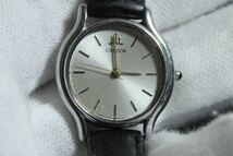 27.セイコー SEIKO CREDOR クレドール レザーベルト まとめ売り 3点セット クオーツ メンズ腕時計 レディース腕時計_画像9