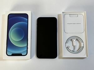 SIMフリー iPhone12 128GB 判定 ○ ブルー アイフォン スマートフォン 送料無料 付属品 未使用 完品スマホ iPhone 12