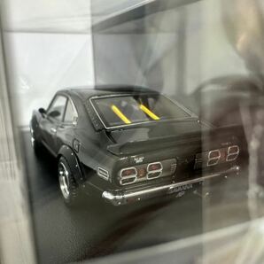 [新品未開封] 1/43 IG1160 Mazda Savanna (S124A) Semi Works Black ignition model イグニッションモデル RX-3 AP マツダ サバンナの画像5