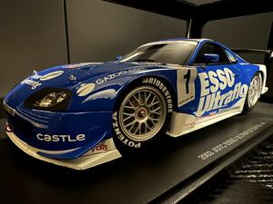 [絶版品] 1/18 AUTOart TOYOTA SUPRA JGTC 2003 ESSO ULTRAFLO #1 JZA80 トヨタ スープラ エッソ ウルトラフロー GT500 オートアート Aa 