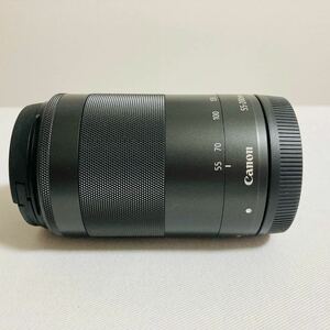 【新品未使用】Canon EF-M 55-200mm F4.5-6.3IS STM 望遠レンズ　ブラック　キャノン 卒業　卒園式　セレモニーなど思い出にフォーカス