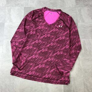 Красота Under Armour Under Armour V шея с длинным рукавом Ron T Patter