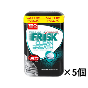 フリスク　クリーンブレスボトル ストロングミント 105g　×5個