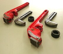 RIDGID リジッド E-10 エンドパイプレンチ 250mm パイレン 配管工具 水道工事 中古 現状渡し_画像3