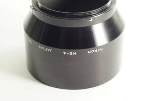 影SG【おおむねキレイ 送料無料】NIKON HS-4 Auto NIKKOR 105mm F2.5 (New) NIKKOR Micro 105mm F4 レンズフード