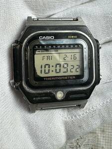 希少 動作品 CASIO ビンテージ デジタル TS-3000 サーモメーター カシオ 225モジュール 温度計　現状中古品　確認済み