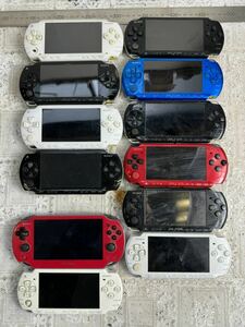 SONY PSP-3000x6点　PSP-2000x1点　PSP-1000x4点　　PSVITA PCH-1000x1点　計12点纏め　現状未確認中古品　プレイステーションポータブル 