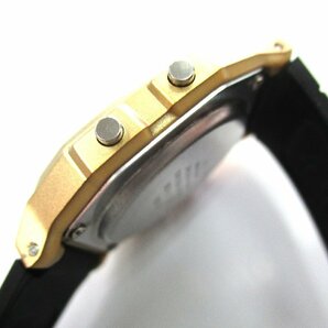 ★とちぎ屋！【ＣＡＣＩＯ】カシオコレクション デジタル ゴールドカラー Ｆ－９１Ｗ 多機能満載 メンズ腕時計★の画像6