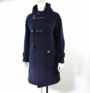 2271-24B0047★オーシバル Orcival★人気定番♪ フード付き あったかウール ベーシック ダッフルコート 1 紺ネイビー 冬アウター