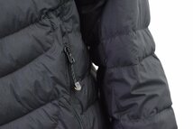 3024-24B0027★ザ・ノース・フェイス THE NORTH FACE 美品★撥水&軽量ハイブリッドダウンジャケット L 黒 サンダージャケット NYW81812_画像4