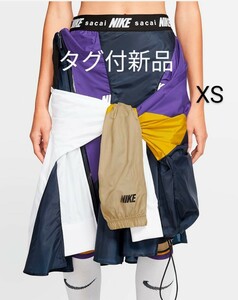 [新品未使用]Sacai × NIKE 再構築 コラボ スカート XS/検索 大坂なおみ サカイ ナイキ ヴェイパーワッフル NikeLab 阿部千登勢 ギャルソン