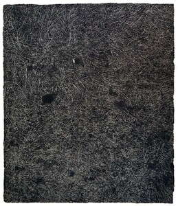 中林忠良版画「転位'83　地IX」　エッチング/アクアチント　限50　サイン有　57×49　1983年作　「中林忠良銅板画集（阿部出版）」No.295