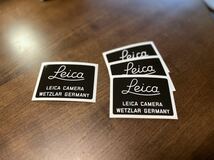 Leica（ライカ） クラシックロゴ ステッカー（2枚セット）_画像4