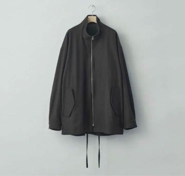 stein melton zip half coat 22aw