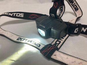 GENTOS GD-002D LED ヘッドライト 小型 軽量 単3電池式